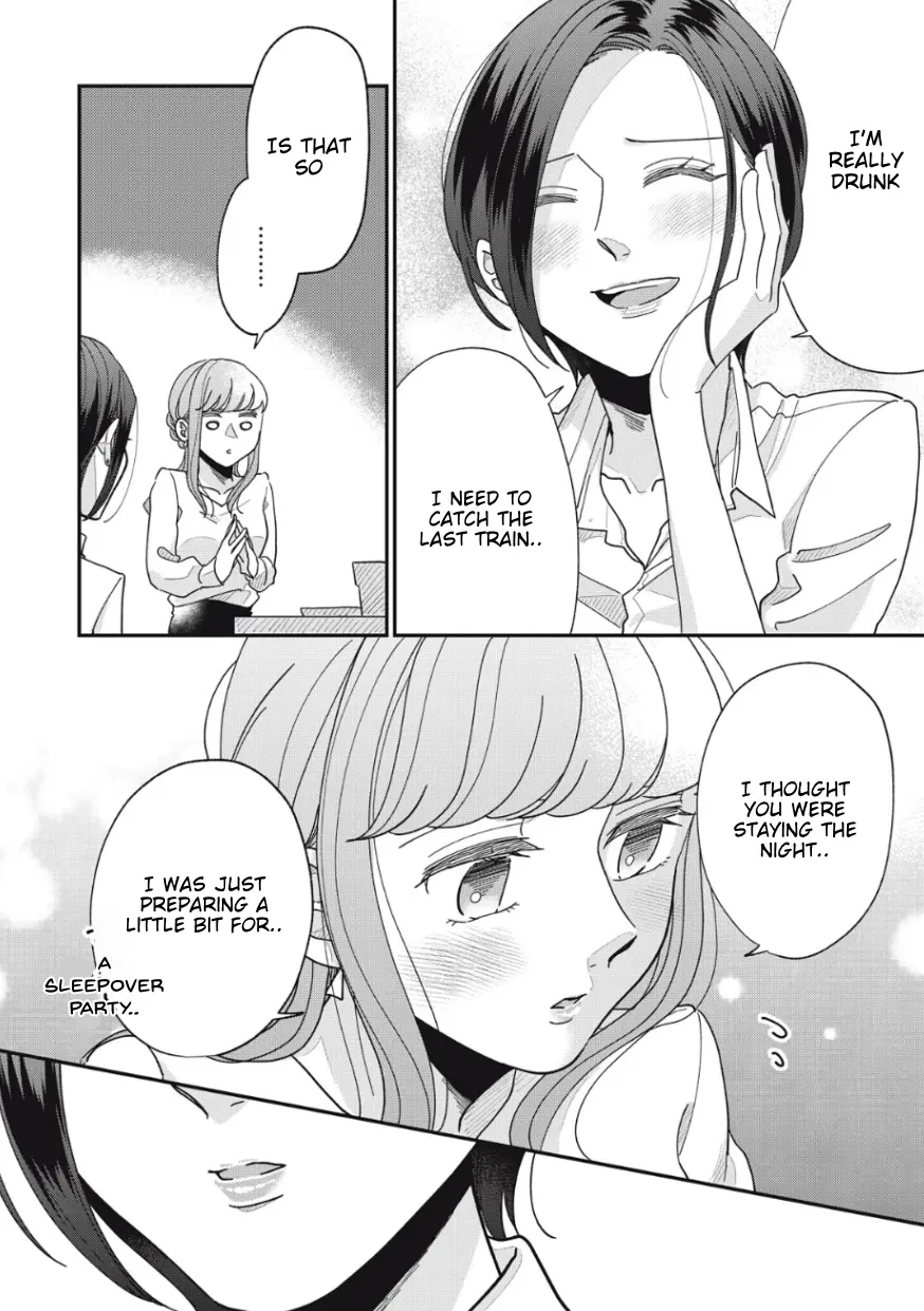 Watashi To Kanojo No Kawaii Koi No Hajime Kata - Vol.1 Chapter 11: At Home … Tipsy?! (3)