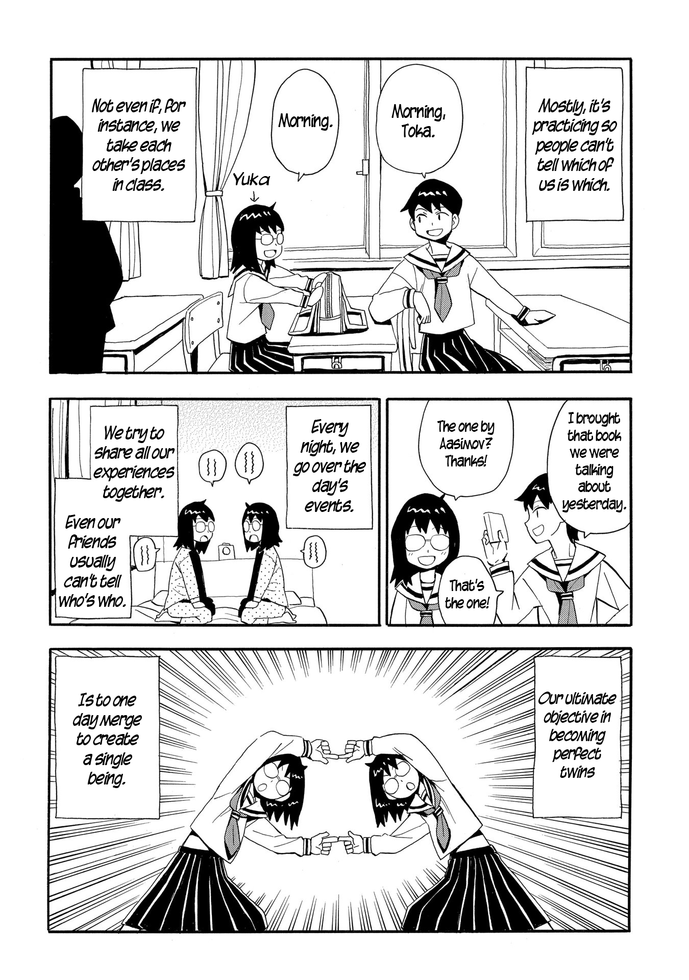 Mizukami Satoshi Tanpenshuu - Vol.4 Chapter 26: How To Tell Twins Apart