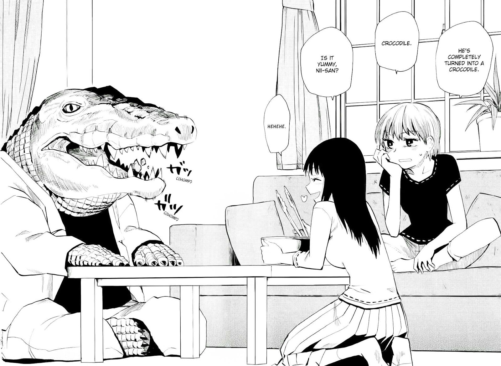 Mizukami Satoshi Tanpenshuu - Chapter 24: Wani Onii-San (My Brother Is A Crocodile)