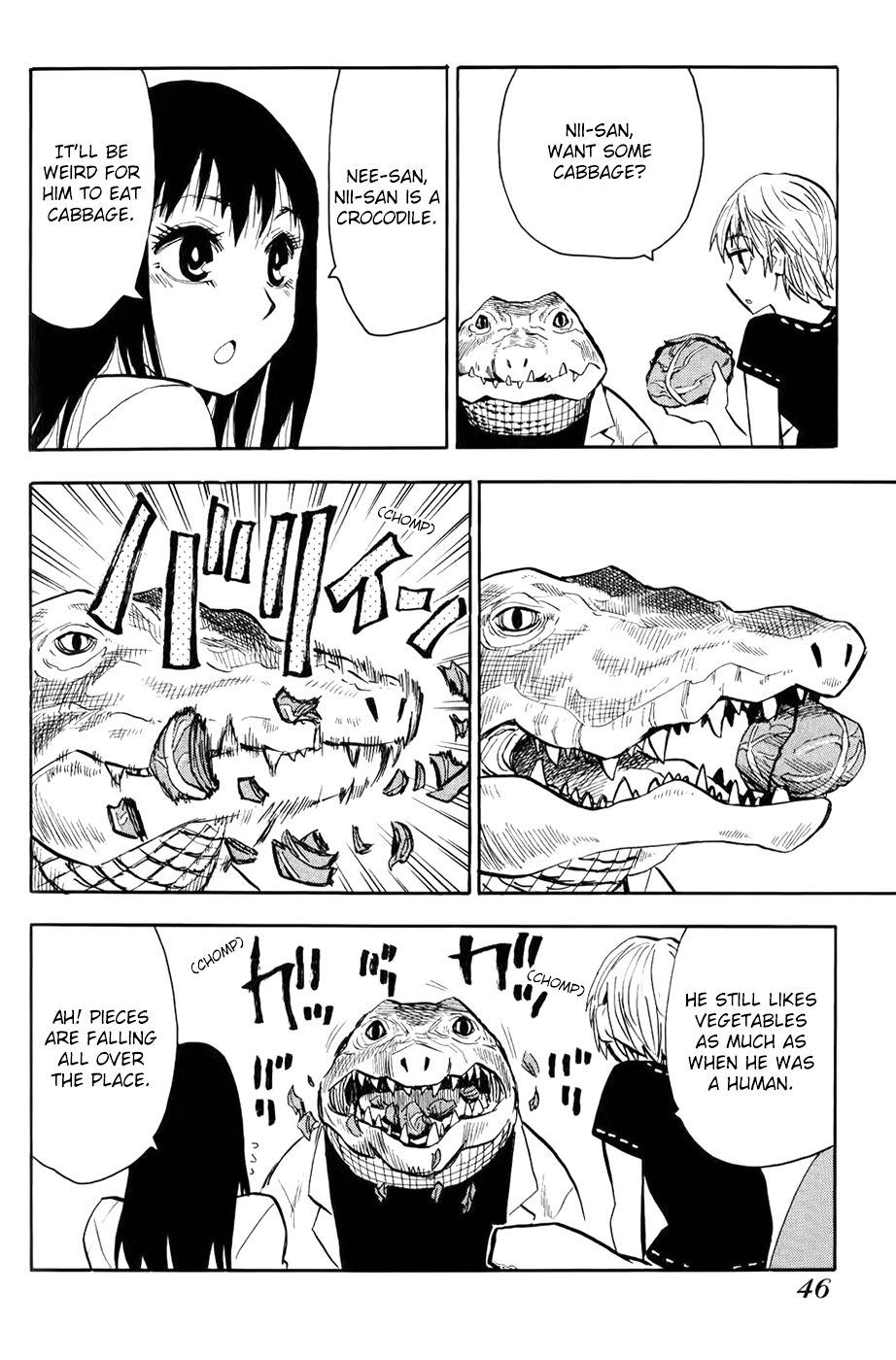 Mizukami Satoshi Tanpenshuu - Chapter 24: Wani Onii-San (My Brother Is A Crocodile)