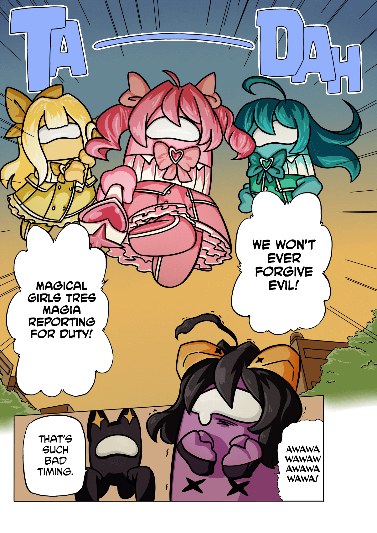 April Fool's Collection 2024 - Chapter 1.75: Gushing Over Magical Girls