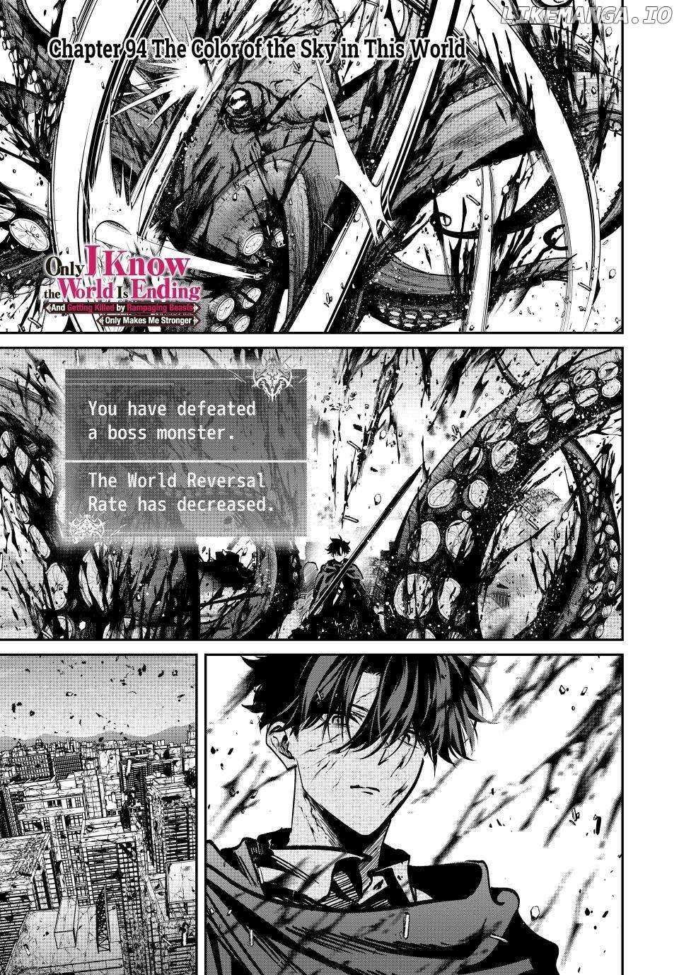 Only I Know That The World Will End - Chapter 94