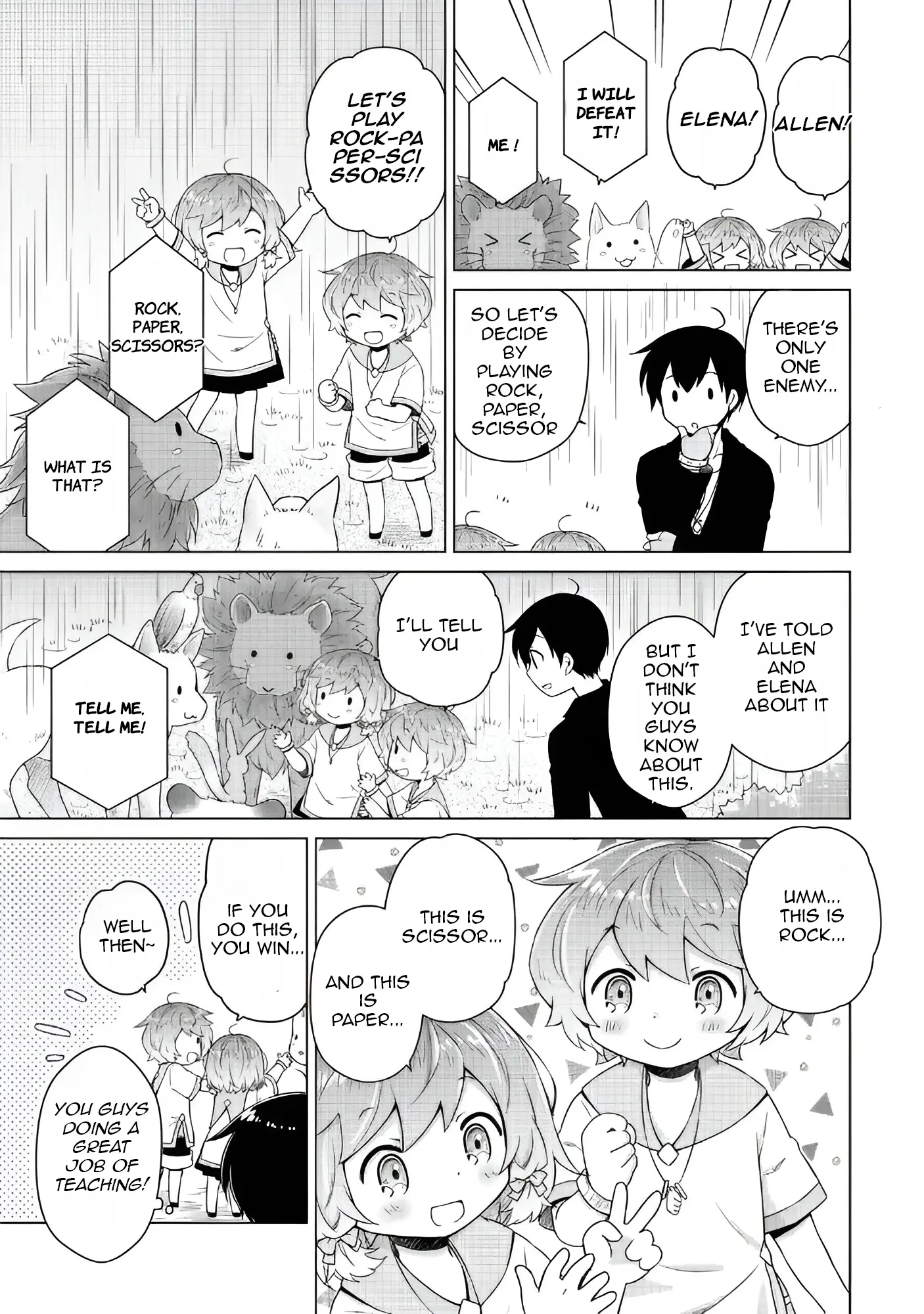 Isekai Yururi Kikou: Raising Children While Being An Adventurer - Chapter 65: Everyone Playing Rock, Paper, Scissors !?