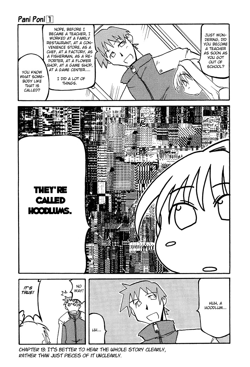 Pani Poni - Vol.1 Chapter 13 : It's Better To Hear The Whole Story Clearly, Than Just Pieces Of It ...