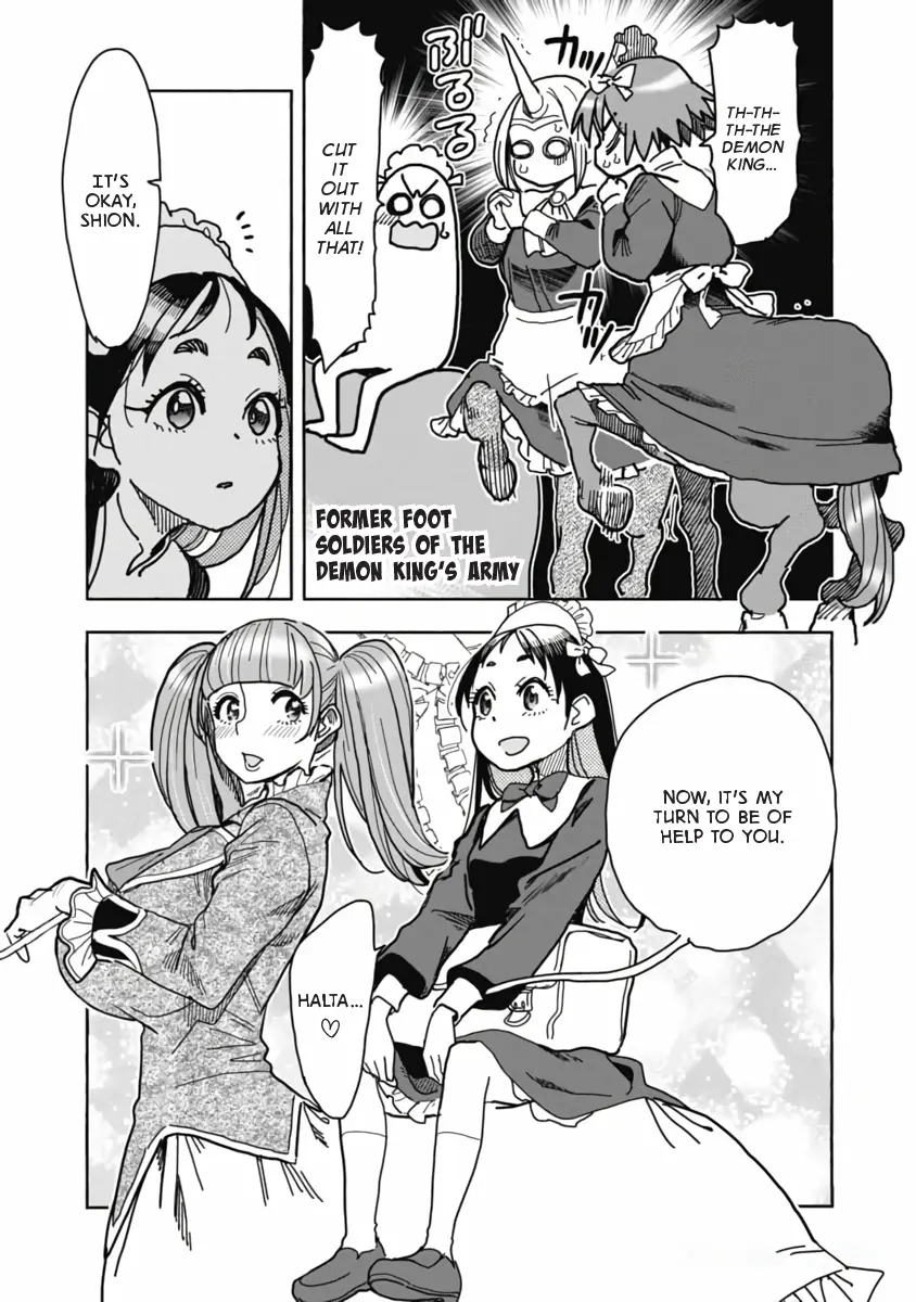 Isekai Ooku De Jk Wa Koi O Suru - Vol.2 Chapter 7: High School Girl And The Demon King