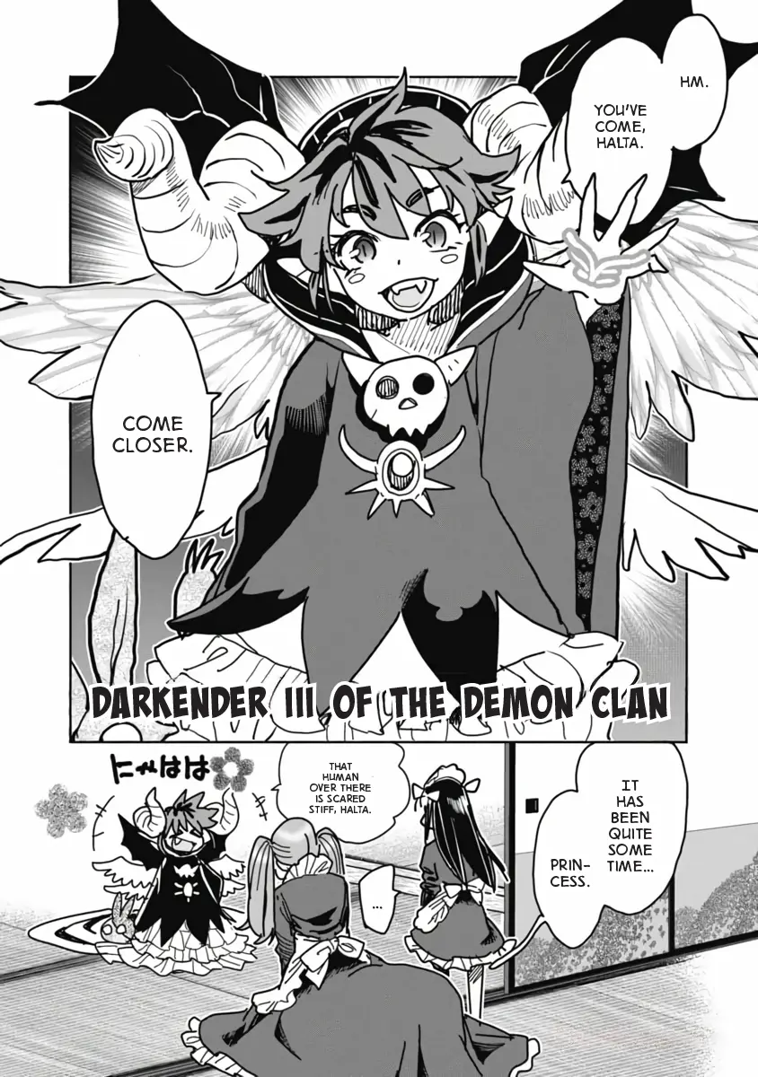 Isekai Ooku De Jk Wa Koi O Suru - Vol.2 Chapter 7: High School Girl And The Demon King