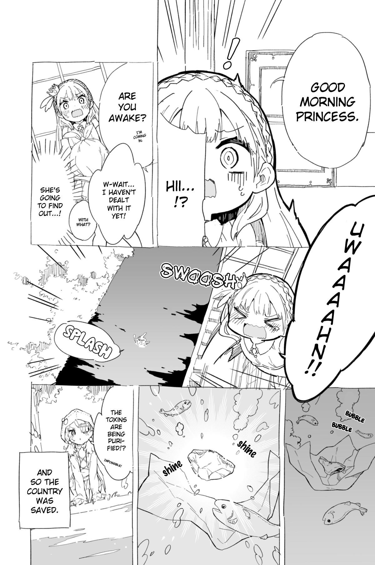 Princess, Is That Holy Water? - Chapter 3: The Tale Of How The Princess Saved The Country By Wetting Her Bed