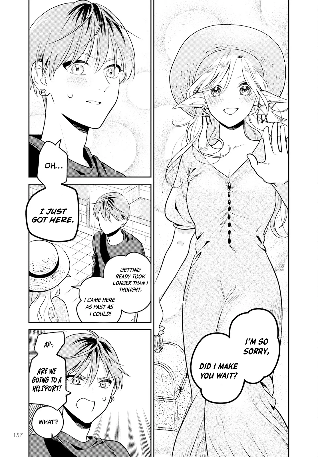 Kanamori-San, The Widowed Elf - Vol.1 Chapter 2: Let's Go On Our First Date!