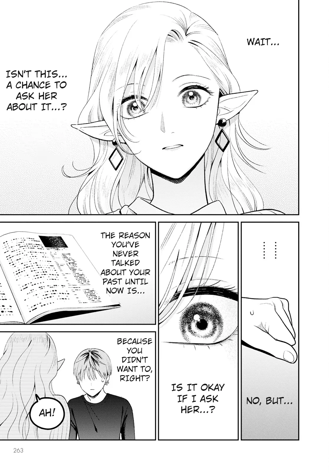 Kanamori-San, The Widowed Elf - Vol.1 Chapter 3: Yankee-Kun Is Actually Studying Seriously Today!