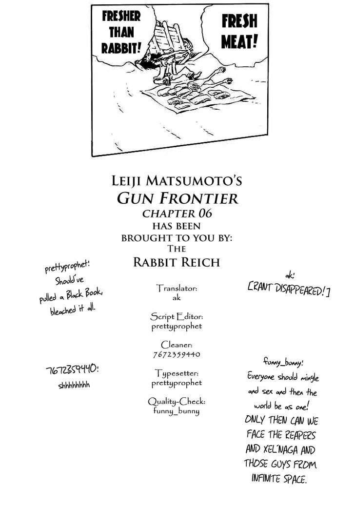 Gun Frontier - Vol.1 Chapter 6 : The Scaramouche Of Saint Bourbon Town