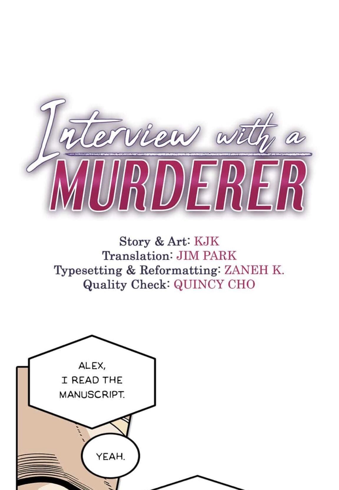 Interview With A Murderer - Chapter 38