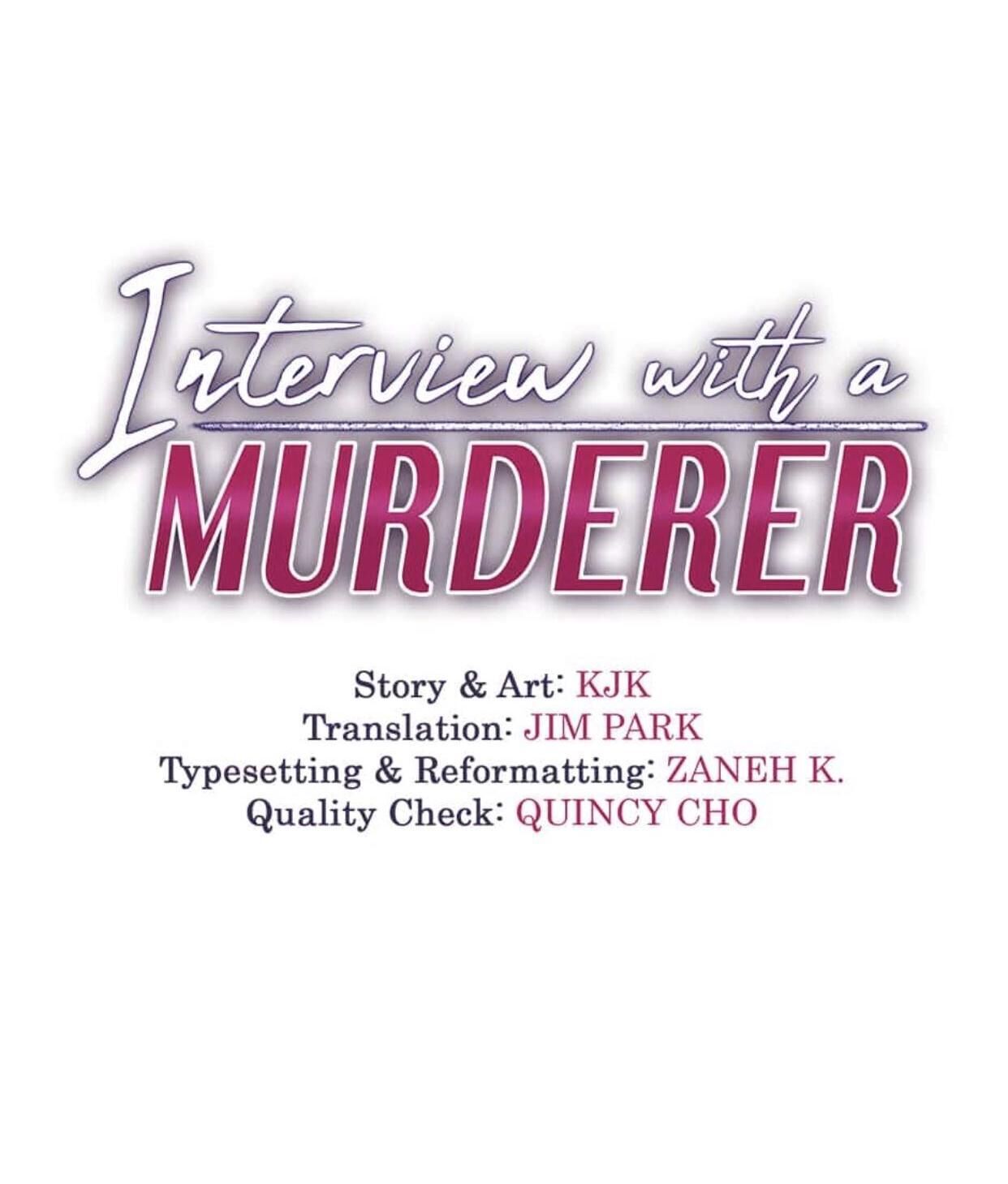 Interview With A Murderer - Chapter 41