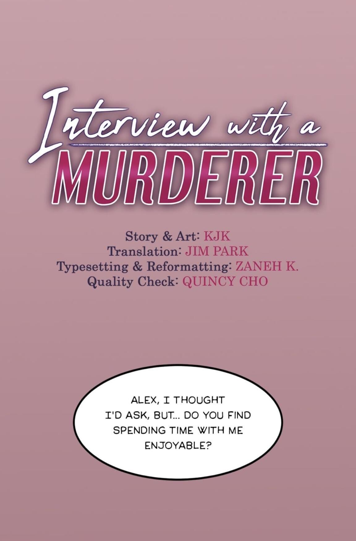 Interview With A Murderer - Chapter 39