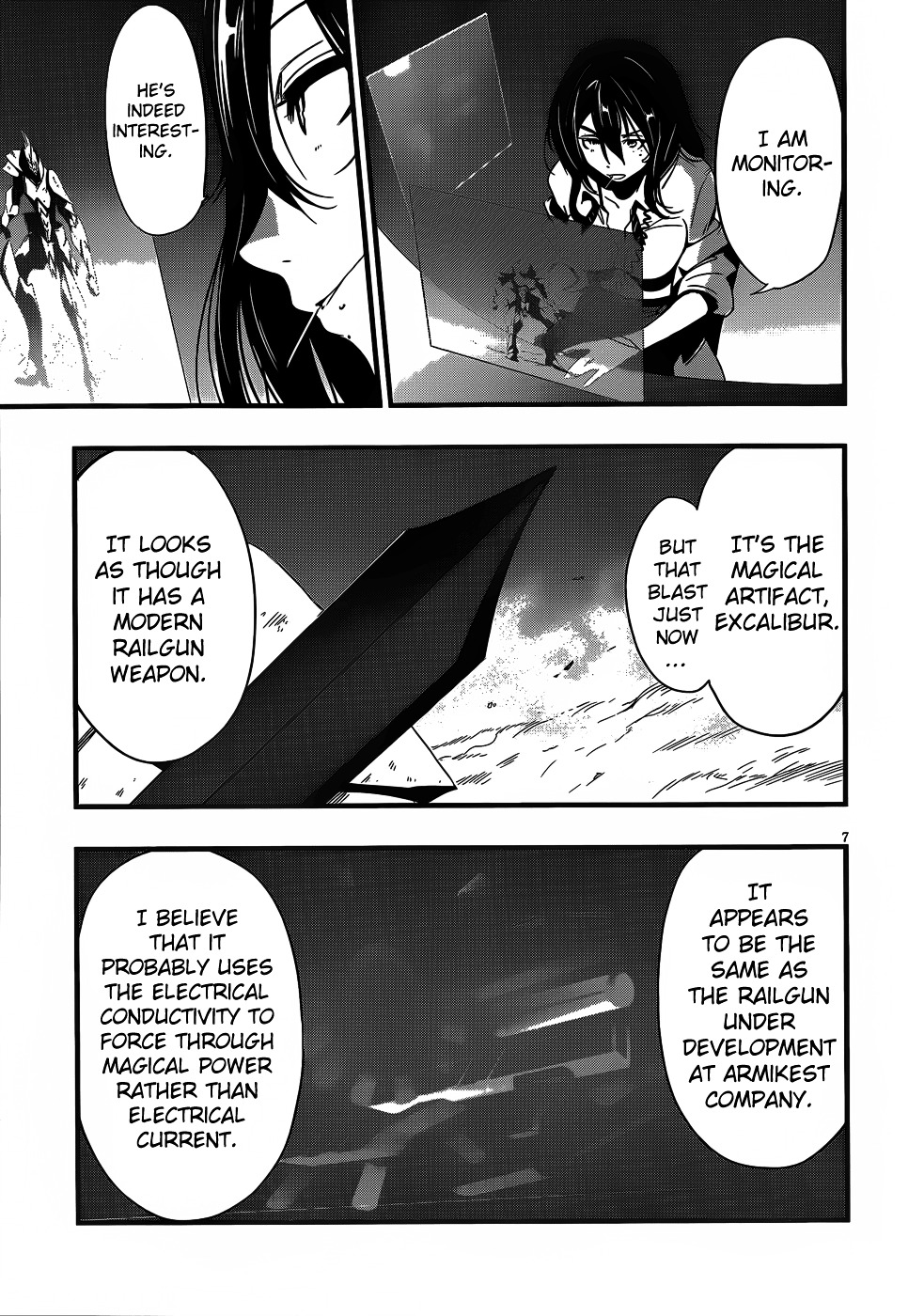 Taimadou Gakuen 35 Shiken Shoutai - Chapter 13