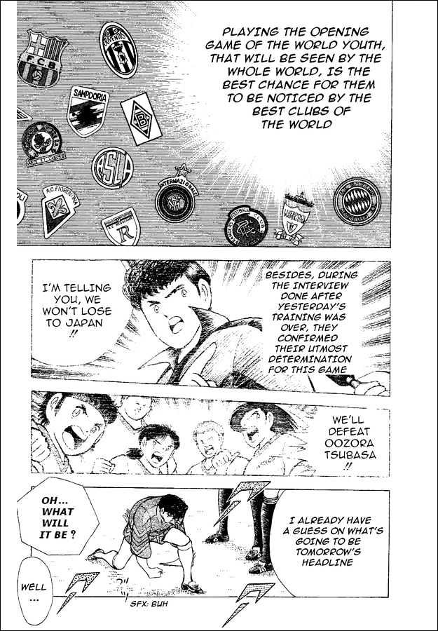 Captain Tsubasa World Youth - Vol.13 Chapter 52 : The Entrusted Ball!!