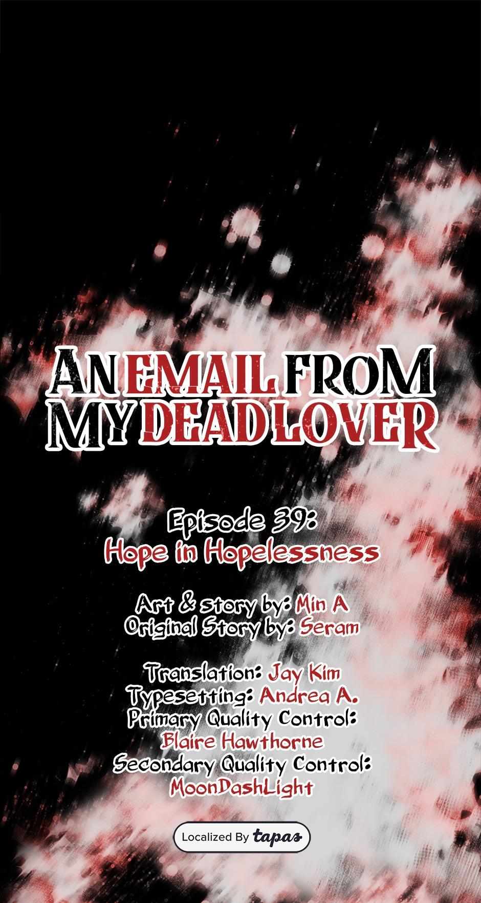 A Mail From My Dead Lover - Chapter 39