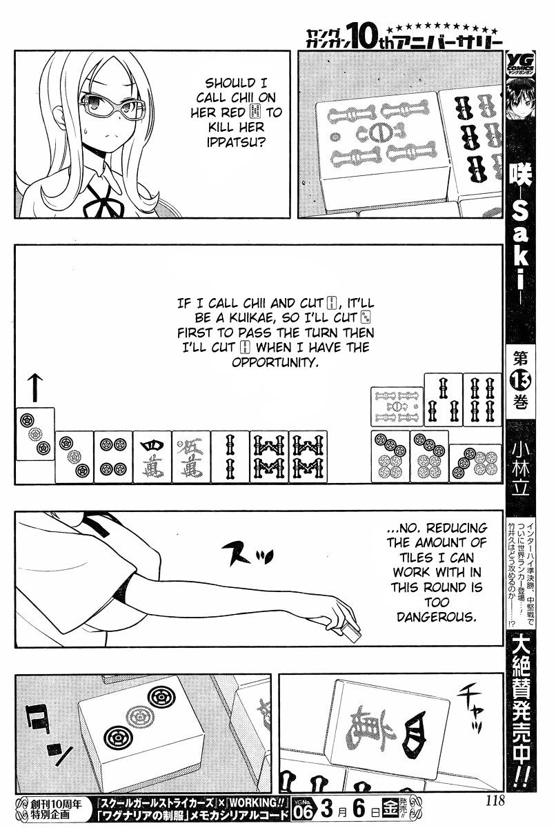 Saki - Chapter 139 : Cornered Rat