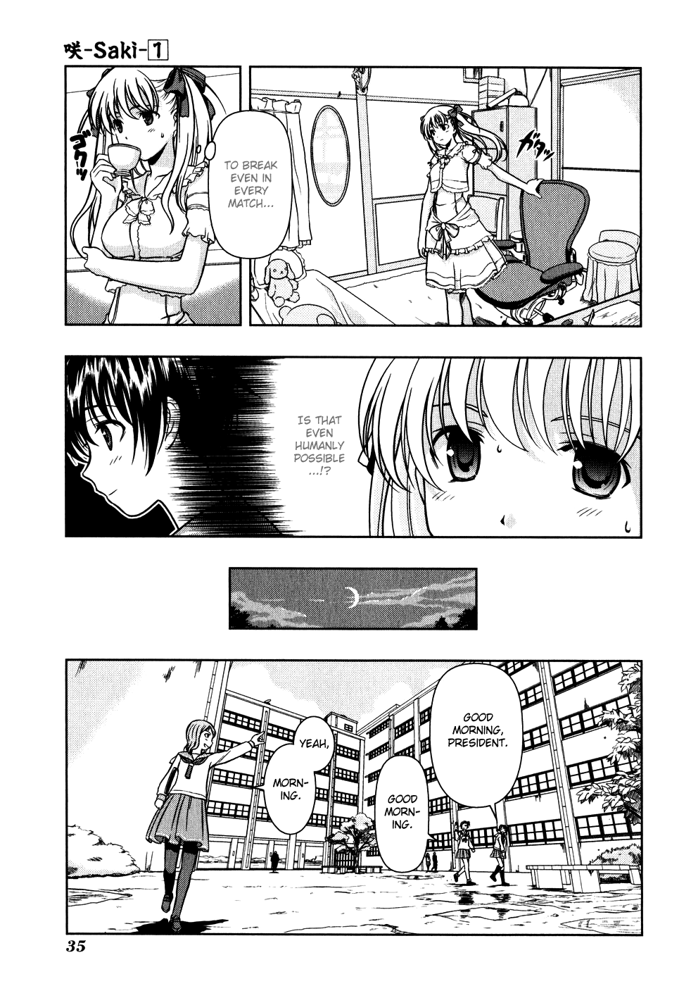 Saki - Chapter 0.2: Prologue 2: Rematch