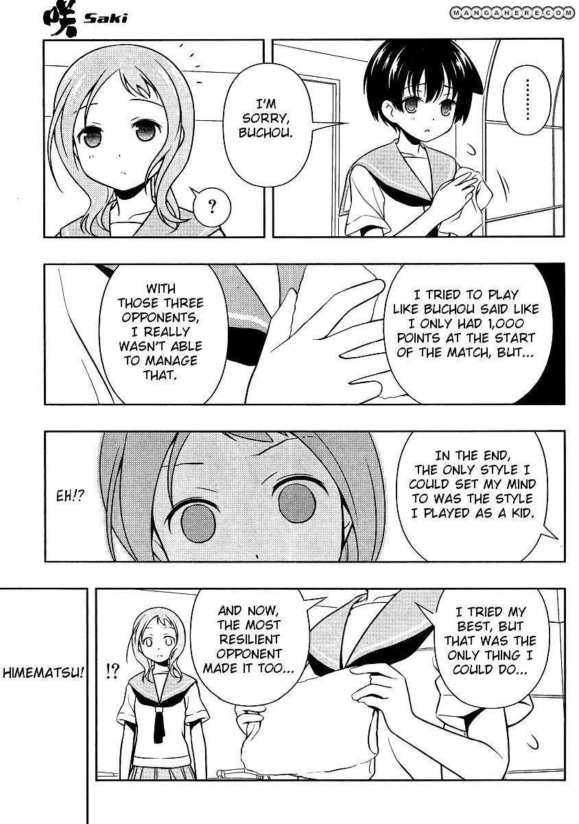 Saki - Chapter 101 : Dark Clouds