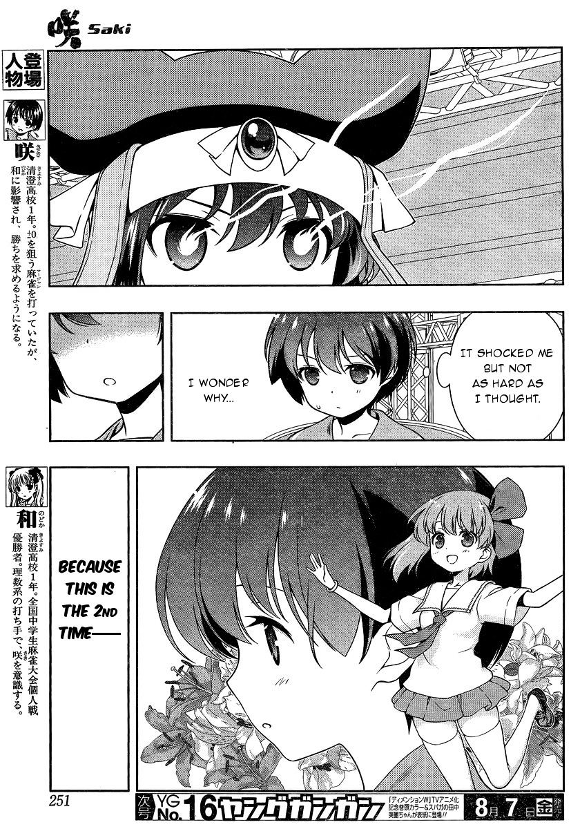 Saki - Chapter 145 : Going Against