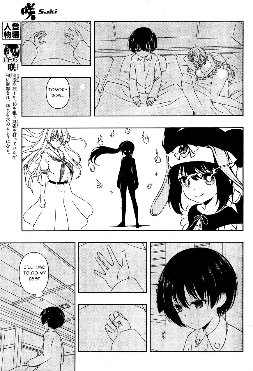 Saki - Chapter 160 : Match For 5Th