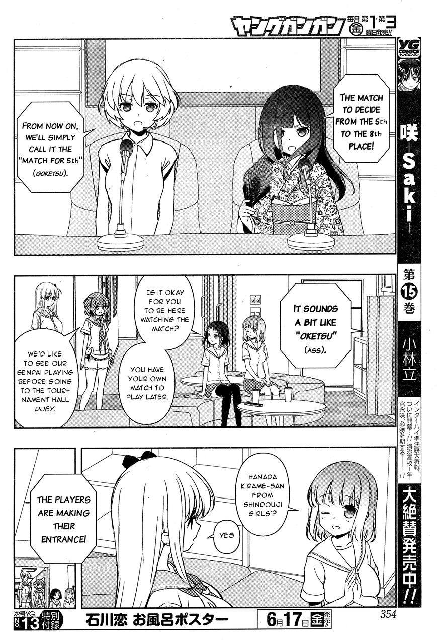 Saki - Chapter 160 : Match For 5Th