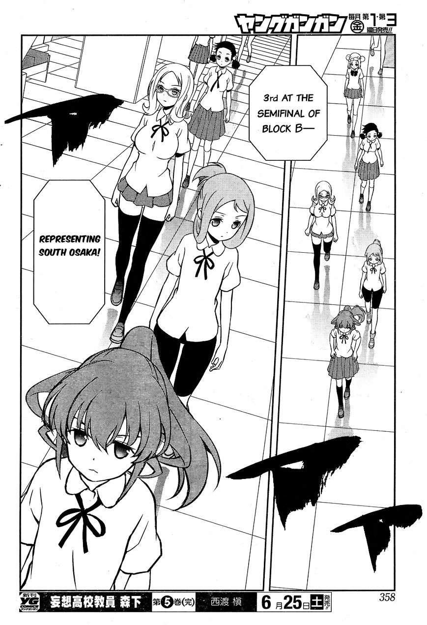 Saki - Chapter 160 : Match For 5Th