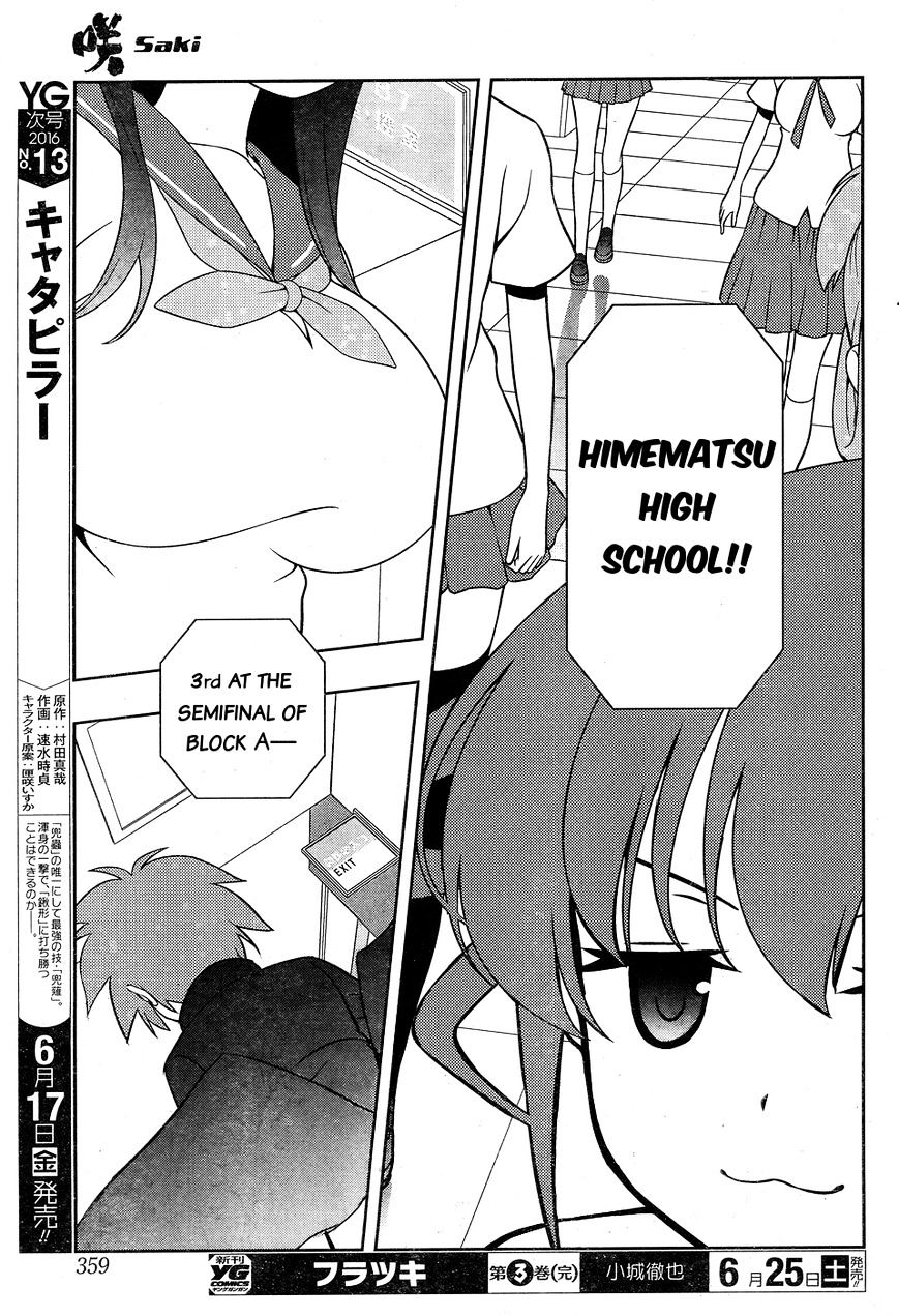 Saki - Chapter 160 : Match For 5Th