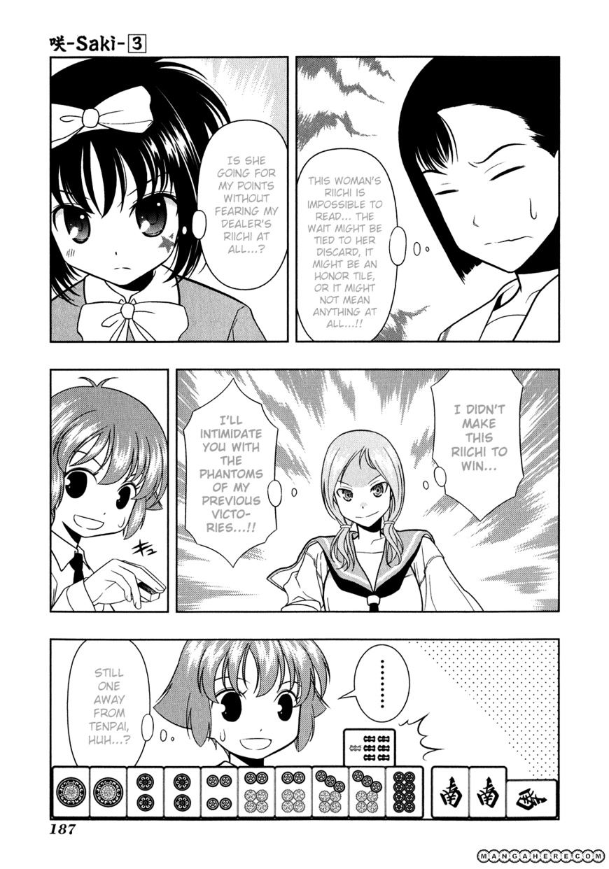 Saki - Chapter 27 : Round 24 - Change-Up