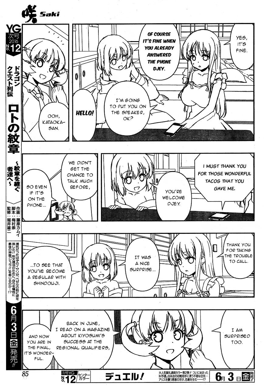 Saki - Chapter 159 : Preparations