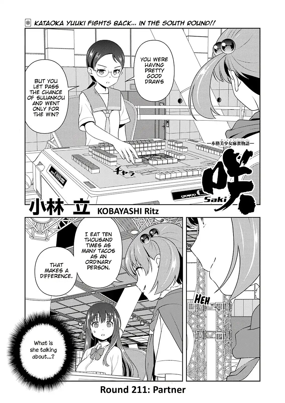 Saki - Chapter 211: Partner