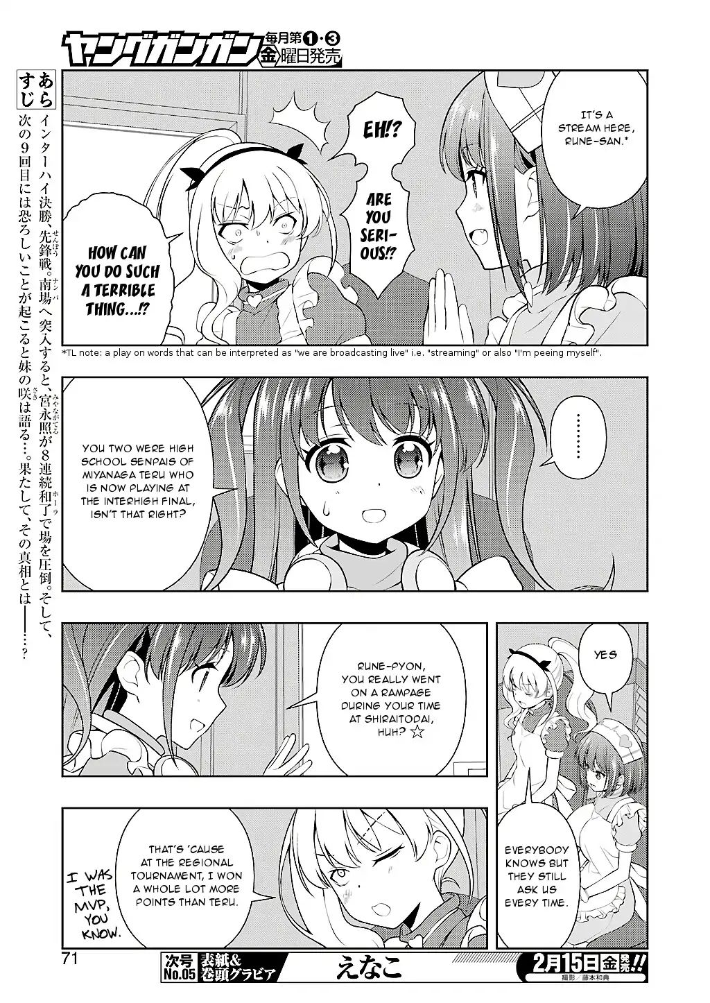 Saki - Chapter 200: Open