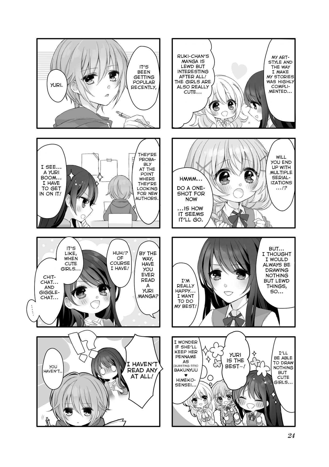 Comic Girls Anthology - Vol.1 Chapter 3: Yuri Manga Challenge!