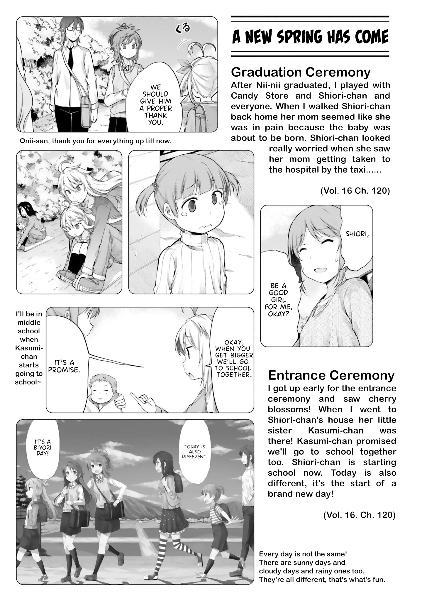 Non Non Biyori Remember - Vol.1 Chapter 6: Non Non Seasonal Tour