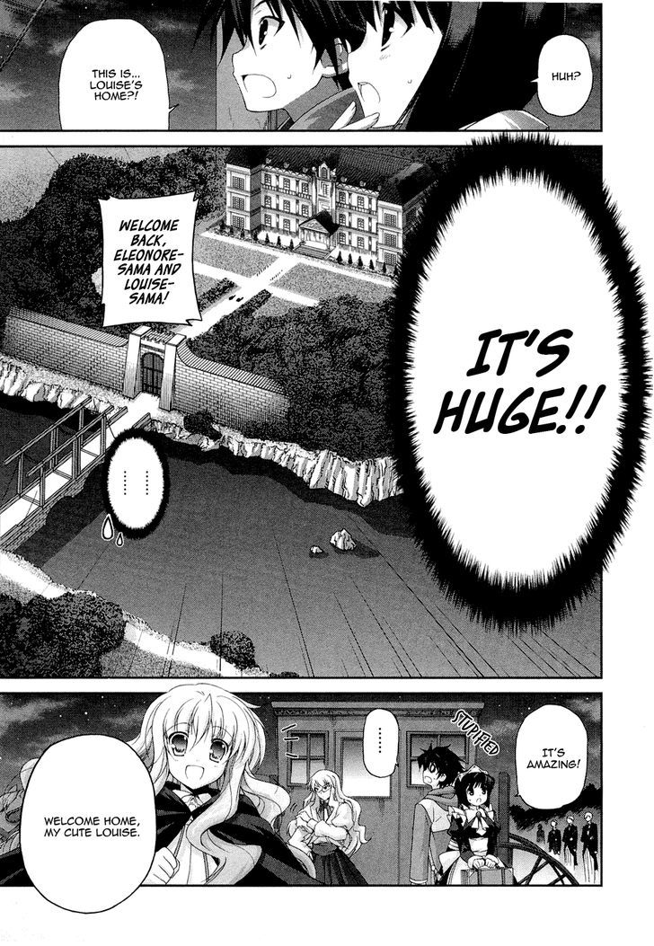 Zero No Tsukaima Chevalier - Vol.1 Chapter 1 : Homecoming