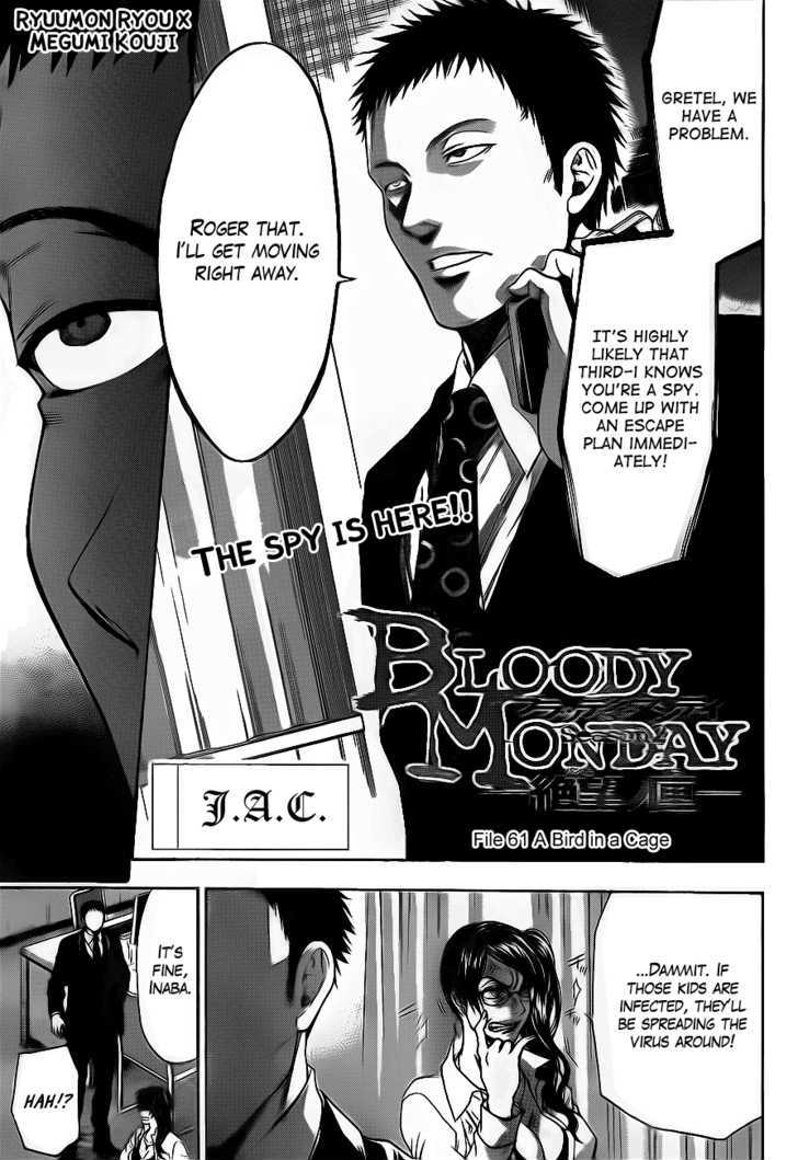 Bloody Monday 2 - Vol.3 Chapter 61 : A Bird In A Cage