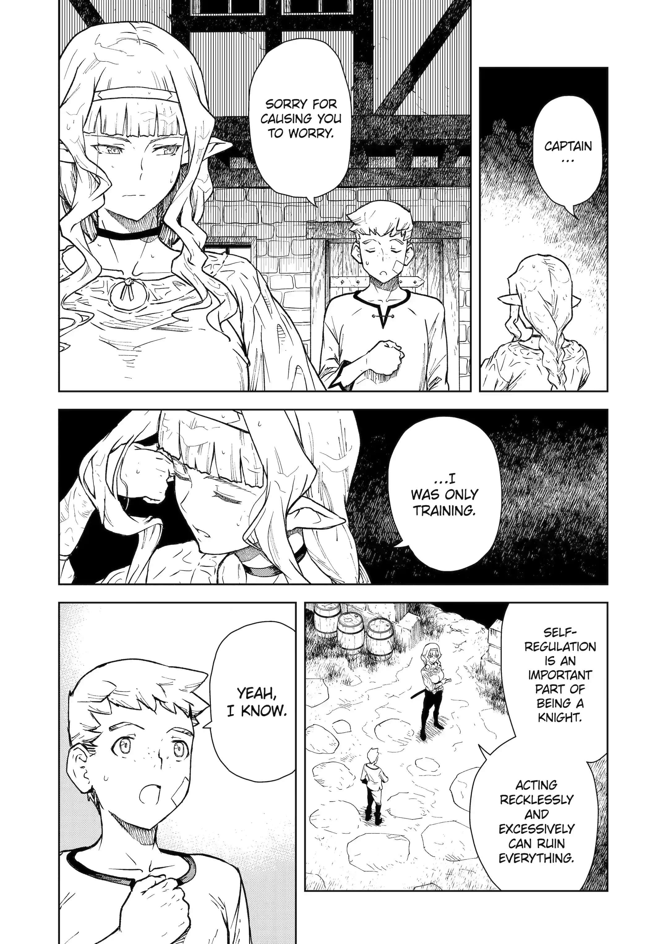 Even The Captain Knight, Miss Elf, Wants To Be A Maiden. - Chapter 1.2