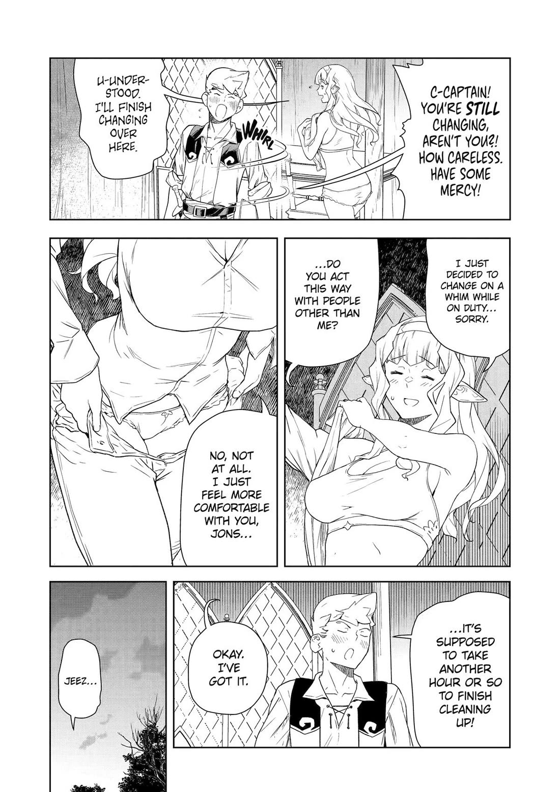 Even The Captain Knight, Miss Elf, Wants To Be A Maiden. - Chapter 24