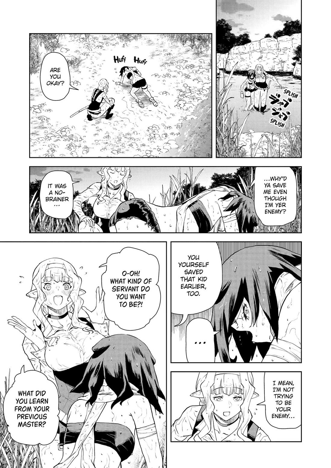 Even The Captain Knight, Miss Elf, Wants To Be A Maiden. - Chapter 32