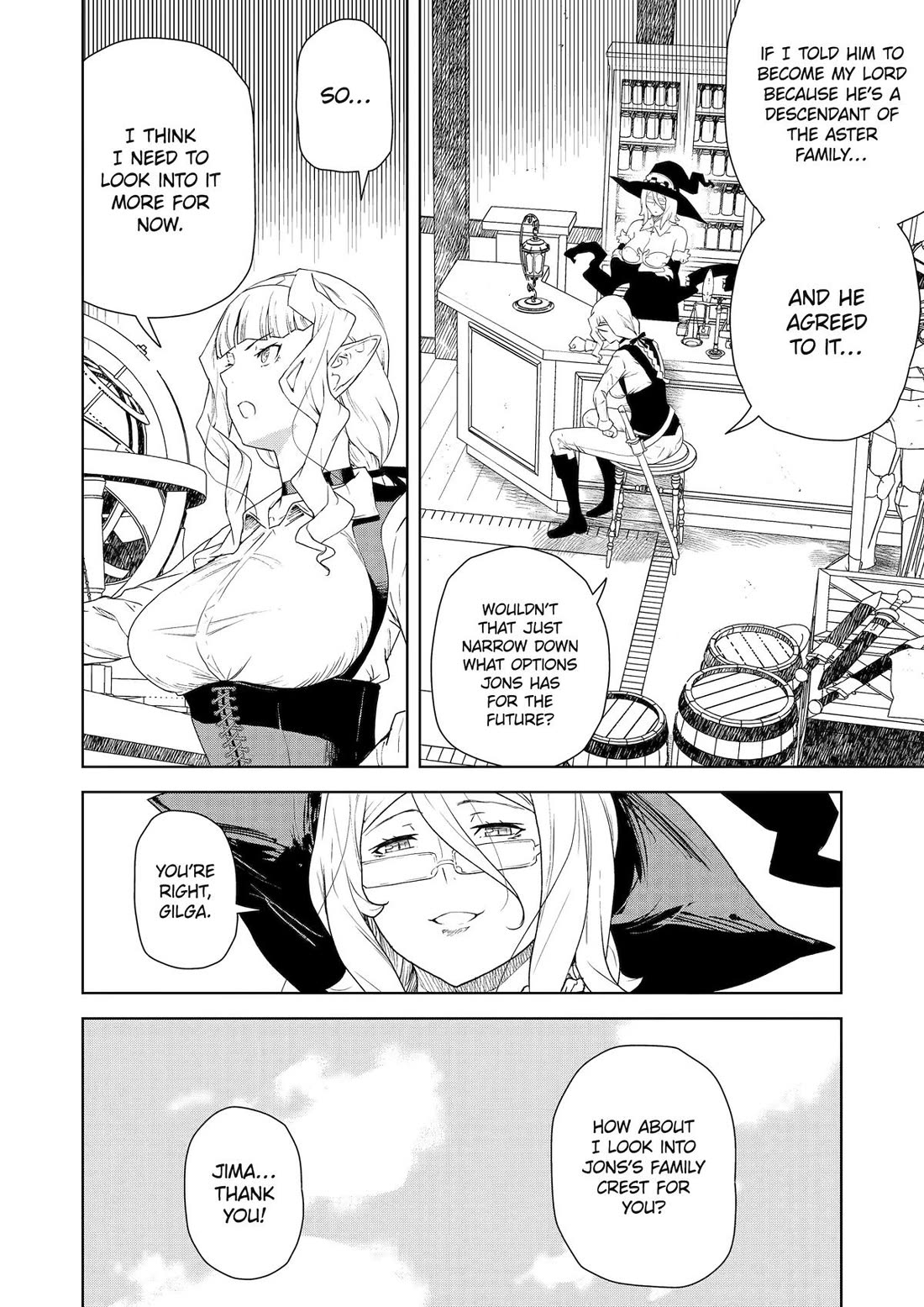 Even The Captain Knight, Miss Elf, Wants To Be A Maiden. - Chapter 30