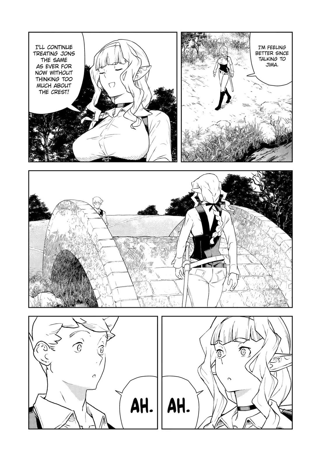 Even The Captain Knight, Miss Elf, Wants To Be A Maiden. - Chapter 30