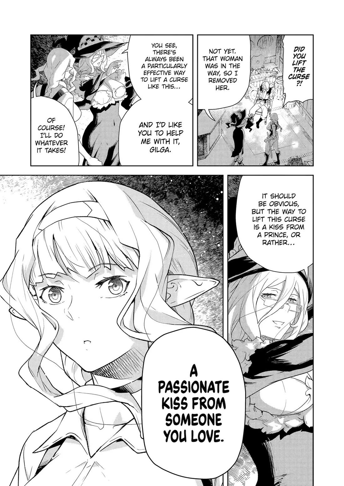 Even The Captain Knight, Miss Elf, Wants To Be A Maiden. - Chapter 25