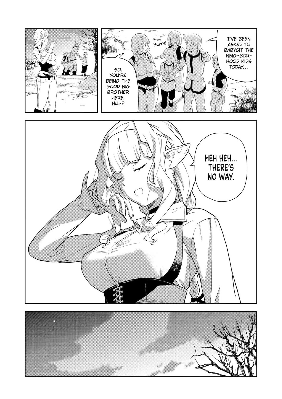 Even The Captain Knight, Miss Elf, Wants To Be A Maiden. - Chapter 21