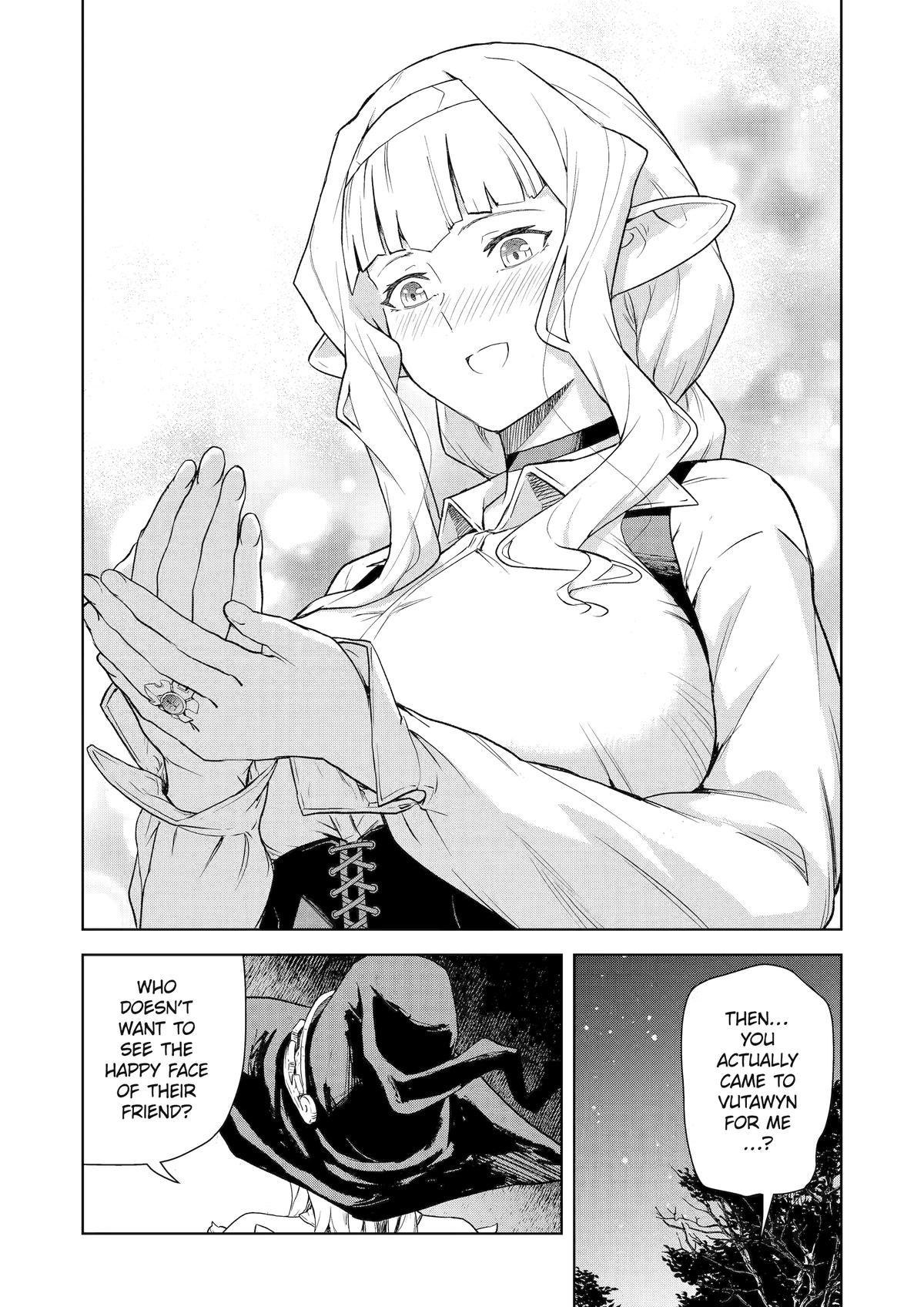 Even The Captain Knight, Miss Elf, Wants To Be A Maiden. - Chapter 16