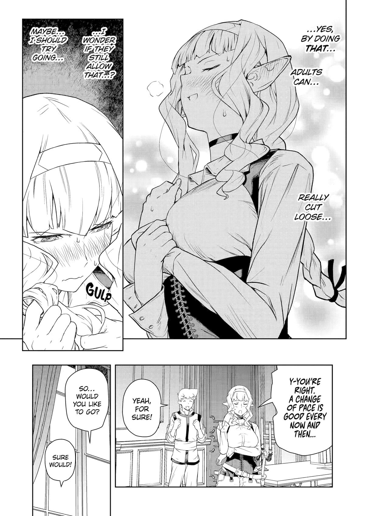 Even The Captain Knight, Miss Elf, Wants To Be A Maiden. - Chapter 18