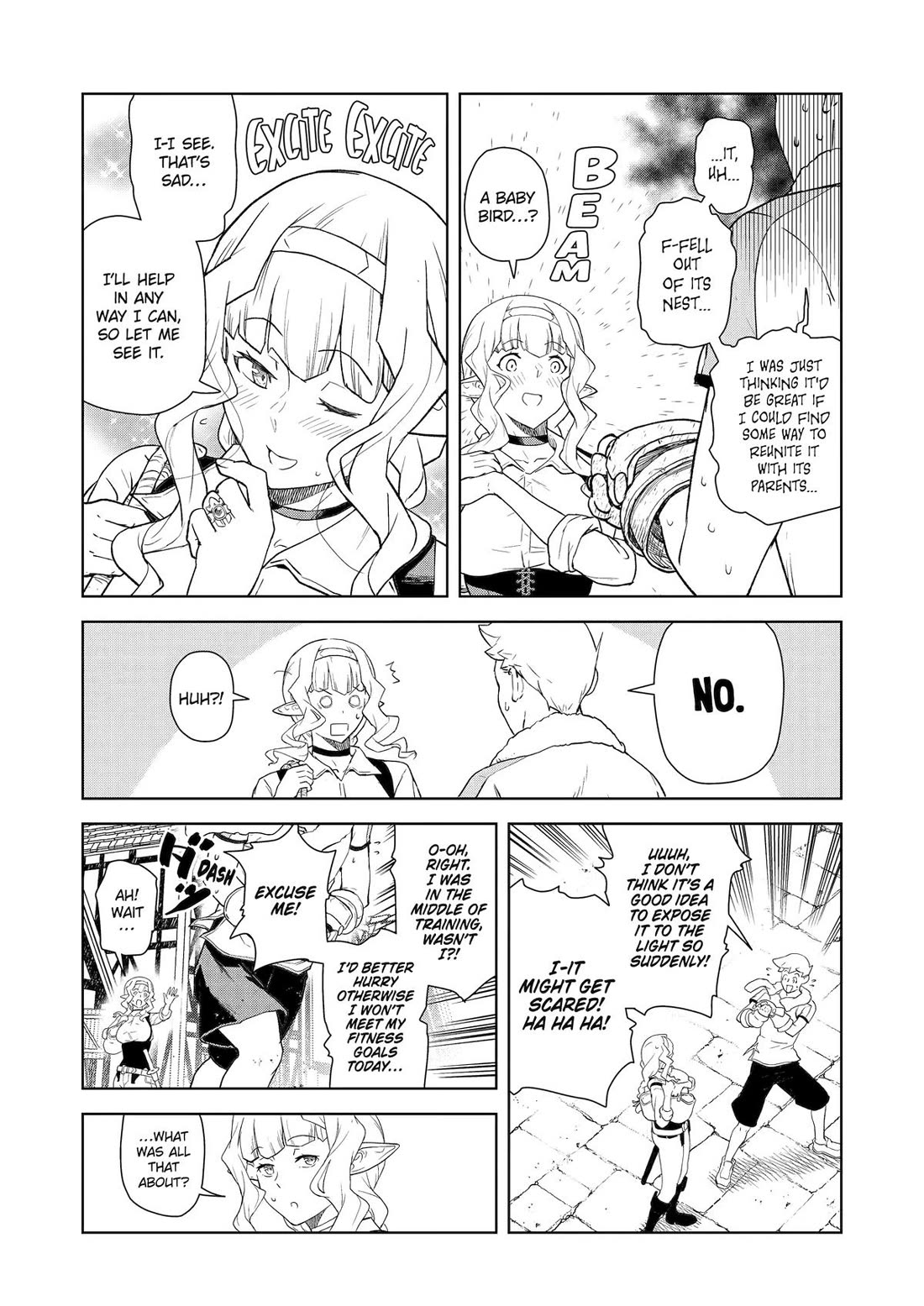 Even The Captain Knight, Miss Elf, Wants To Be A Maiden. - Chapter 27