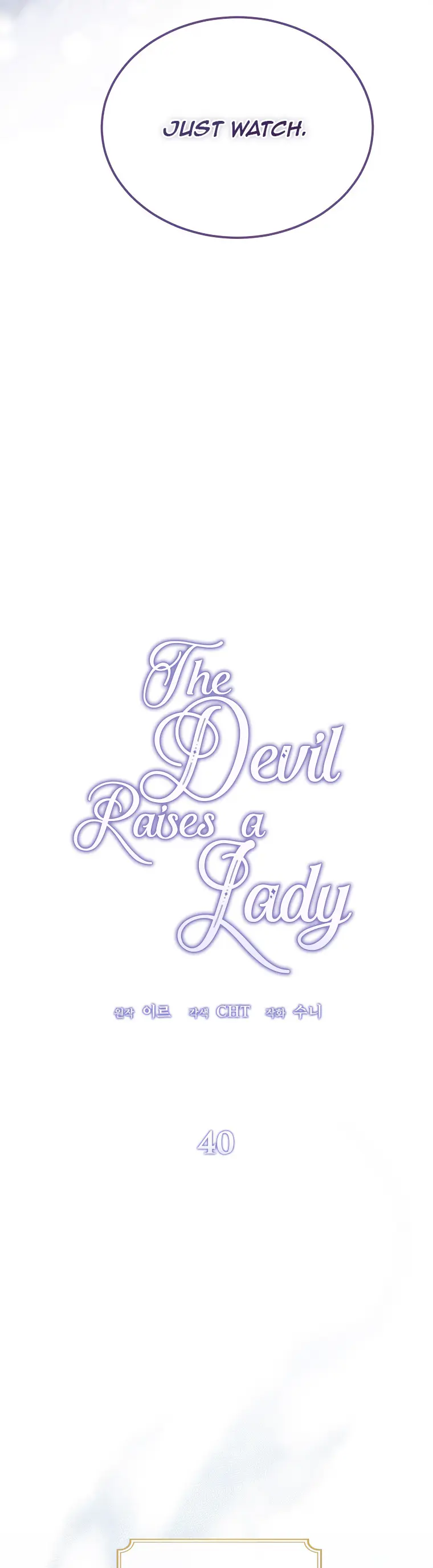 The Devil Raises A Lady - Chapter 40