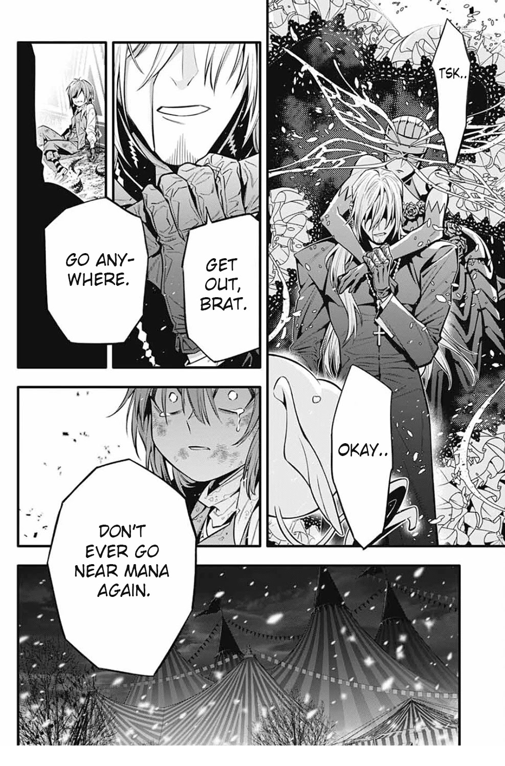 D.gray-Man - Chapter 245: Farewell To A.w. - Red Handed And Mana⑨