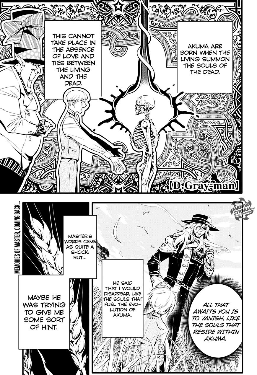 D.gray-Man - Chapter 226 : Searching For A.w. - Live Man + Dead Man