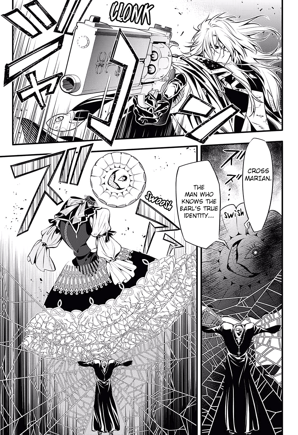 D.gray-Man - Chapter 233: Saying Goodbye To A.w - The Way Of The Three